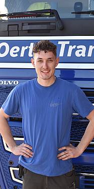 Manuel Oertig, LKW Chauffeur